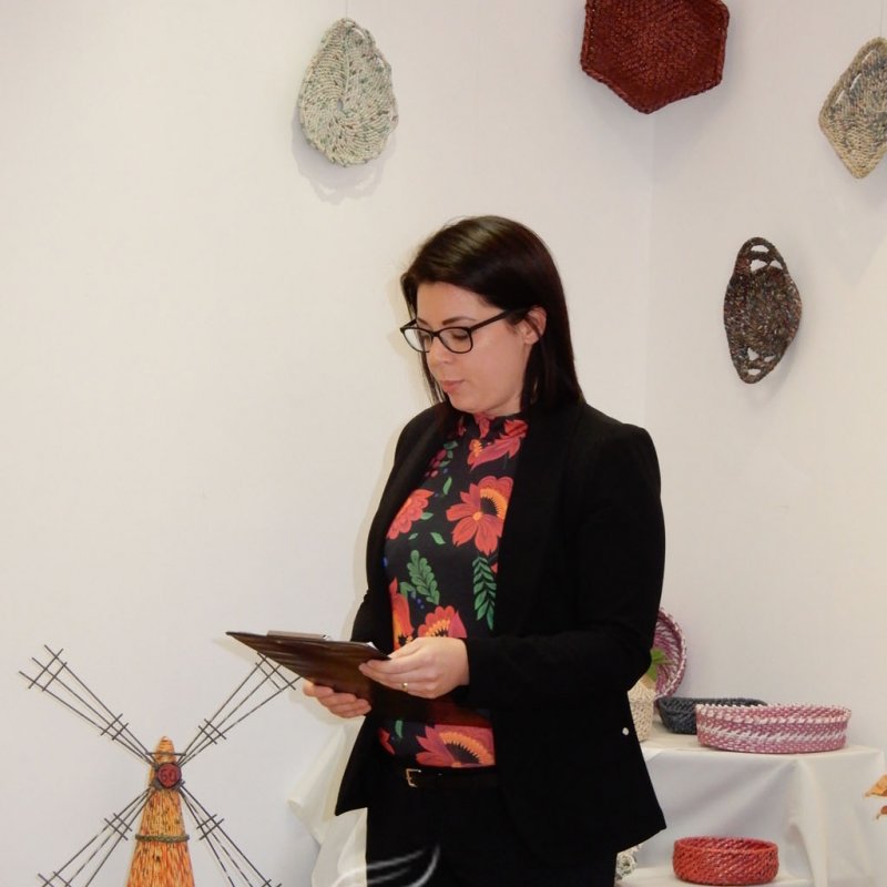 A berettyóújfalui papírfonó kör kiállítása 16